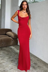 Backless Bowknot Camisole Bodycon Dress
