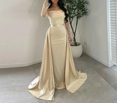Sequin Mermaid Long Sleeve Prom Dress