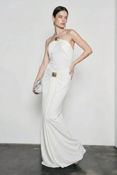 Halter Neck Ruched Bodycon Vacation Dress
