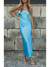 Off Shoulder Tube Elastic Silk Dress