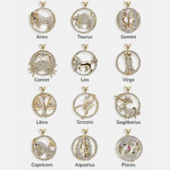 Andrea Zodiac Necklace - Gemini