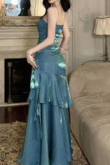 Longline Elegant Slip Dress