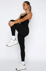 Ignite Jumpsuit Black/White