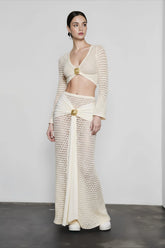 Sexy Bodycon Sheer Cutout Vacation Set