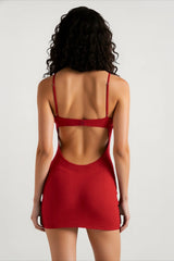 Sultry Mini Slip Dress
