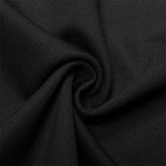 Punk Two-piece Fitting A-shape Charming Elasticity Slim Black Gothic Dress