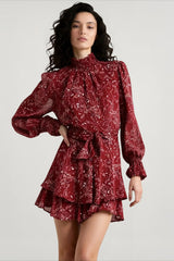 DressBetty - Spring Vintage Perspective Floral Print Dress