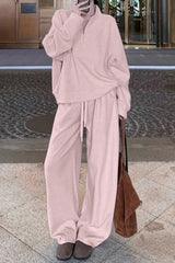 Quiet Luxury Hoodie Joggers Activewear Set