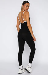 Ignite Jumpsuit Black/White