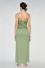 Slim Fit Lace Cami Lace Dress