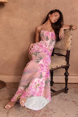 Slim-Fit Floral Slip Dress