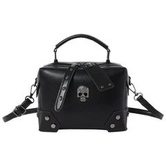 Studded Leather Punk Rock Rivet Chain Wallet Purse Crossbody Handbag