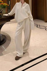 Quiet Luxury Hoodie Joggers Activewear Set