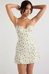 Ditsy Floral Mini Slip Dress