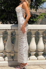 Bodycon Cami Lace Dress