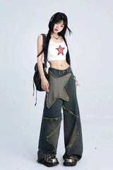 Vintage Star Wide Leg Jeans