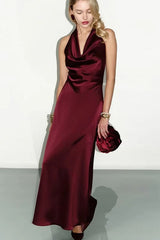 Satin Silk Dress