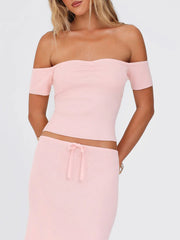 Kawaii Cottage Off Shoulder Strapless
