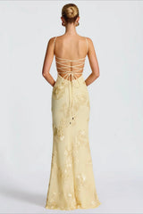 Elegant Strapless Slip Maxi Floral Dress