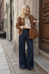 High Waist Loose Wide Leg Jeans