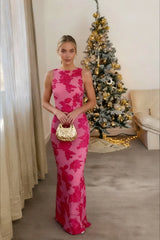 Morganite Maxi Dress - Pink