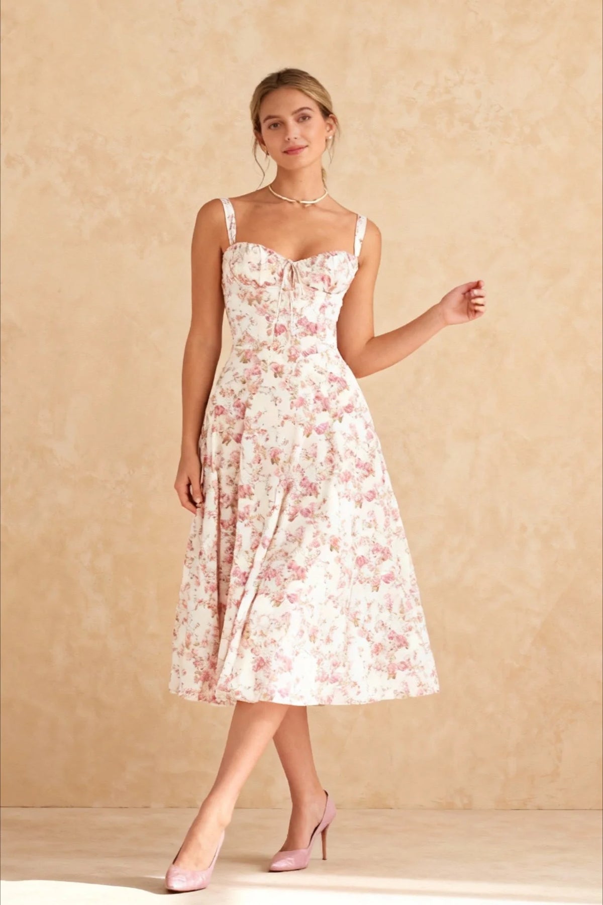 Romantic Floral Dress
