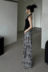 Vintage Floral Straight Leg Jeans