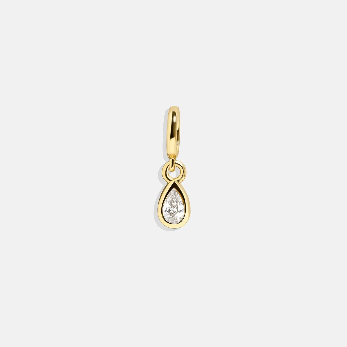 Birthstone Cluster Charm - Crystal