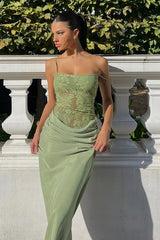 Slim Fit Lace Cami Lace Dress