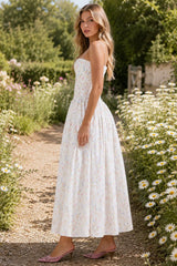 Ditsy Floral Slim Fit Slip Dress